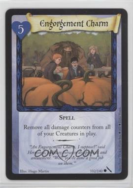 2002 Harry Potter Trading Card Game - The Chamber of Secrets - [Base] #102 - Engorgement Charm