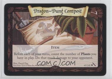 2002 Harry Potter Trading Card Game - The Chamber of Secrets - [Base] #65 - Dragon-Dung Compost