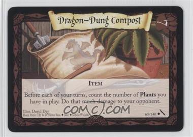 2002 Harry Potter Trading Card Game - The Chamber of Secrets - [Base] #65 - Dragon-Dung Compost