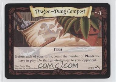 2002 Harry Potter Trading Card Game - The Chamber of Secrets - [Base] #65 - Dragon-Dung Compost