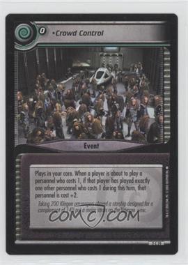 2002 Star Trek CCG: Second Edition - [Base] #39 - Event - Crowd Control