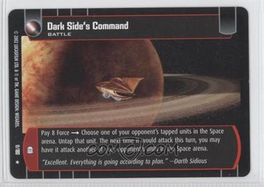 2002 Star Wars: The Trading Card Game - Attack of the Clones - [Base] #11 - Dark Side's Command