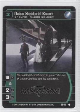 2002 Star Wars: The Trading Card Game - Attack of the Clones - [Base] #155 - Naboo Senatorial Escort