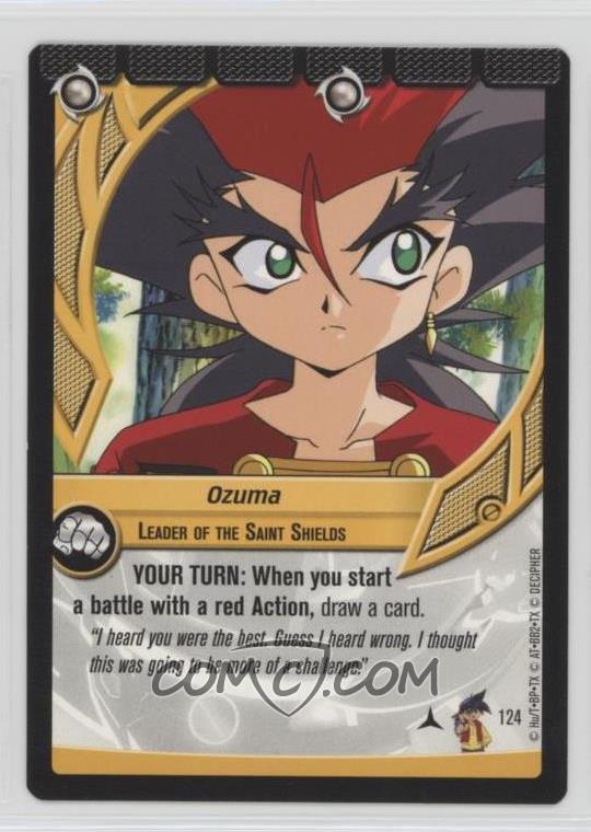 03 Beyblade Trading Card Game Base 124 Ozuma 03 Beyblade Trading Card Game Base 124 Ozuma