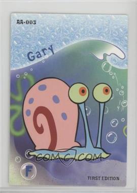 2003 Spongebob Squarepants - Trading Card Game [Base] - First Edition #AA-003 - Gary