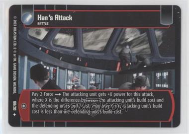 2003 Star Wars TCG: The Empire Strikes Back - [Base] #166 - Han's Attack