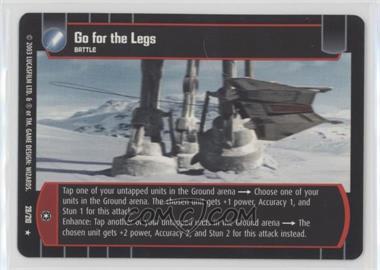 2003 Star Wars TCG: The Empire Strikes Back - [Base] #28 - Go for the Legs