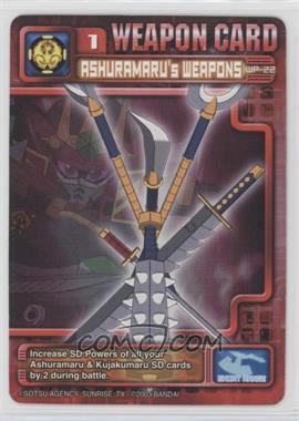 2003 Superior Defender Gundam Collectible Card Game - Explosive Victory [Base] #WP-22 - Ashuramaru's Weapons