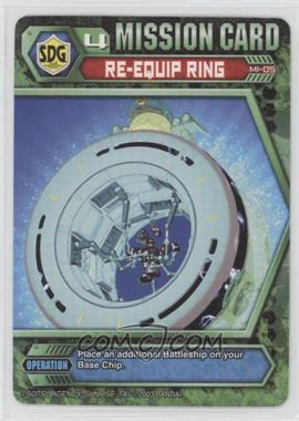 2003 Superior Defender Gundam Collectible Card Game - Gundam Force Saga [Base] - Unlimited #MI-05 - Re-Equip Ring