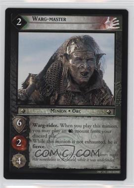 2003 The Lord of the Rings TCG: Battle of Helms Deep - Expansion Set [Base] #5C66 - Warg-Master