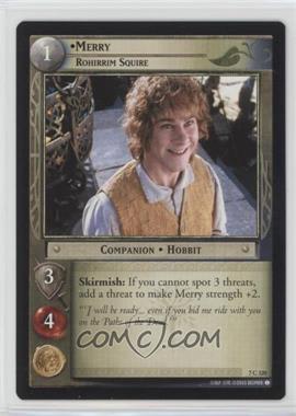 2003 The Lord of the Rings TCG: The Return of the King - Expansion Set [Base] #7C320 - Merry