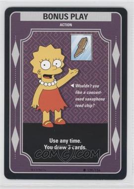 2003 The Simpsons: - Trading Card Game [Base] #139 - Bonus Play