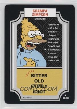 2003 The Simpsons: - Trading Card Game [Base] #30 - Grampa Simpson