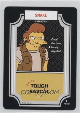 2003 The Simpsons: - Trading Card Game [Base] #73 - Snake