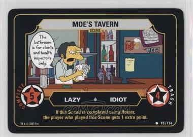 2003 The Simpsons: - Trading Card Game [Base] #95 - Moe's Tavern