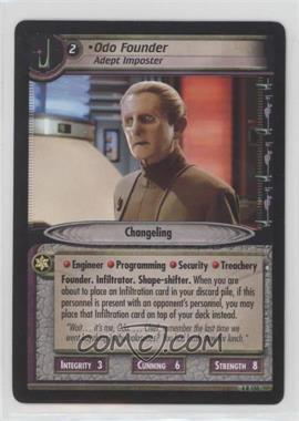 2004 Star Trek CCG: Necessary Evil - [Base] #4 R 130 - Odo Founder - Adept Imposter [EX to NM]