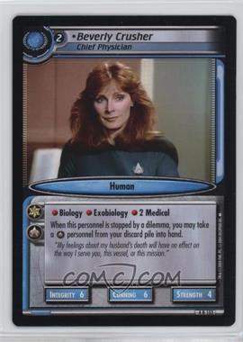 2004 Star Trek CCG: Necessary Evil - [Base] #4 R 133 - Beverly Crusher - Chief Physician