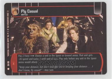 2004 Star Wars: The Trading Card Game - Return of the Jedi - Booster Pack [Base] - Foil #86 - Fly Casual