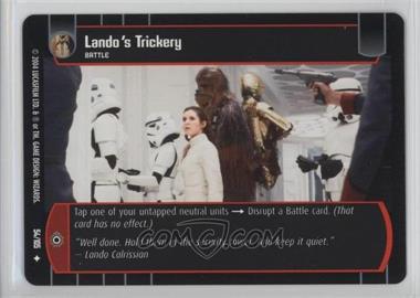 2004 Star Wars: The Trading Card Game - Return of the Jedi - Booster Pack [Base] #54 - Lando's Trickery