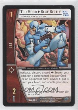 2004 VS System DC Justice League of America - Booster Pack [Base] #DJL-064 - Ted Kord - Blue Beetle