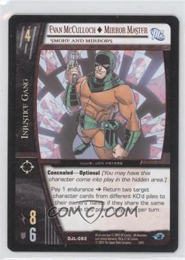 2004 VS System DC Justice League of America - Booster Pack [Base] #DJL-082 - Evan McCulloch - Mirror Master