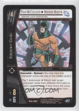 2004 VS System DC Justice League of America - Booster Pack [Base] #DJL-082 - Evan McCulloch - Mirror Master
