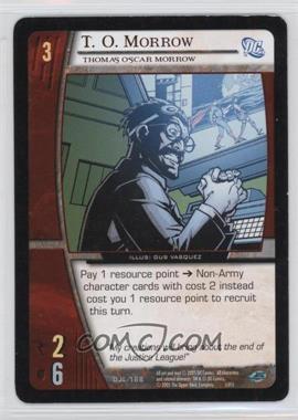 2004 VS System DC Justice League of America - Booster Pack [Base] #DJL-166 - T.O. Morrow [Noted]