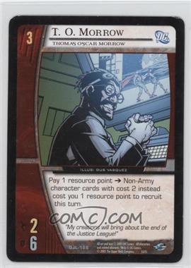 2004 VS System DC Justice League of America - Booster Pack [Base] #DJL-166 - T.O. Morrow [Noted]