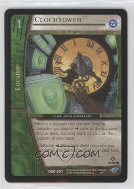 2004 VS System DC Origins - Booster Pack [Base] - 1st Edition #DOR-027 - Clocktower