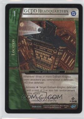 2004 VS System DC Origins - Booster Pack [Base] - 1st Edition #DOR-030 - GCPD Headquarters