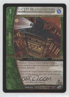 2004 VS System DC Origins - Booster Pack [Base] - 1st Edition #DOR-030 - GCPD Headquarters