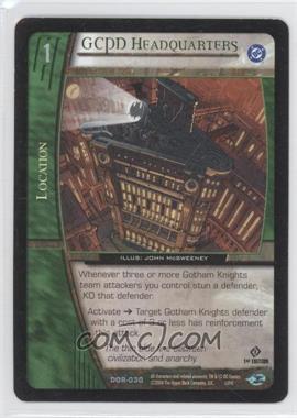2004 VS System DC Origins - Booster Pack [Base] - 1st Edition #DOR-030 - GCPD Headquarters