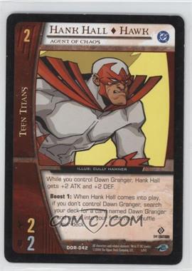 2004 VS System DC Origins - Booster Pack [Base] - 1st Edition #DOR-042 - Hank Hall - Hawk (Agent of Chaos)