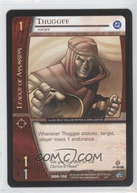 2004 VS System DC Origins - Booster Pack [Base] - 1st Edition #DOR-108 - Thuggee (Army)