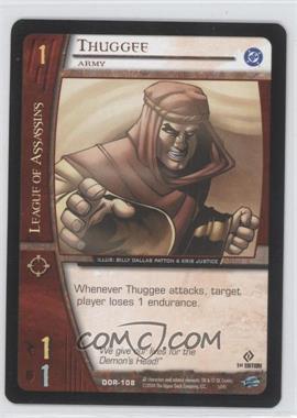 2004 VS System DC Origins - Booster Pack [Base] - 1st Edition #DOR-108 - Thuggee (Army)