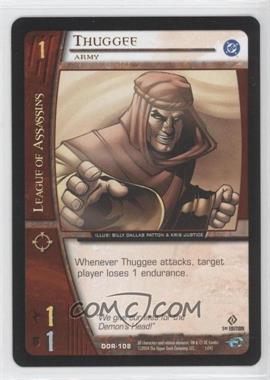 2004 VS System DC Origins - Booster Pack [Base] - 1st Edition #DOR-108 - Thuggee (Army)