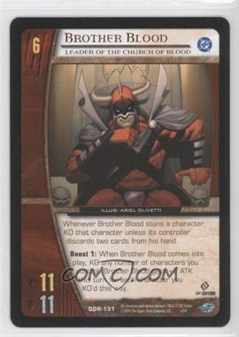 2004 VS System DC Origins - Booster Pack [Base] - 1st Edition #DOR-131 - Brother Blood (Leader of the Church of Blood)