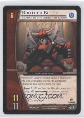 2004 VS System DC Origins - Booster Pack [Base] - 1st Edition #DOR-131 - Brother Blood (Leader of the Church of Blood)