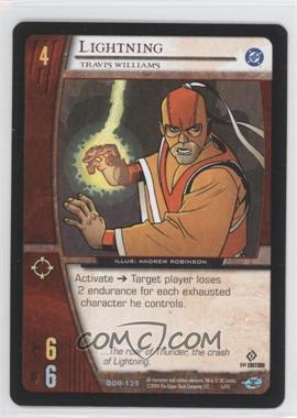 2004 VS System DC Origins - Booster Pack [Base] - 1st Edition #DOR-135 - Lightning (Travis Williams)