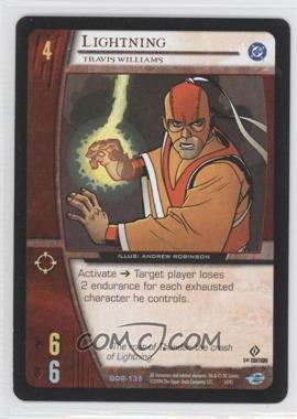 2004 VS System DC Origins - Booster Pack [Base] - 1st Edition #DOR-135 - Lightning (Travis Williams)