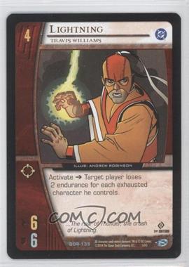 2004 VS System DC Origins - Booster Pack [Base] - 1st Edition #DOR-135 - Lightning (Travis Williams)