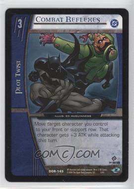 2004 VS System DC Origins - Booster Pack [Base] - 1st Edition #DOR-145 - Combat Reflexes