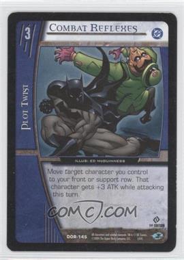 2004 VS System DC Origins - Booster Pack [Base] - 1st Edition #DOR-145 - Combat Reflexes