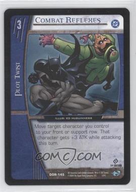 2004 VS System DC Origins - Booster Pack [Base] - 1st Edition #DOR-145 - Combat Reflexes