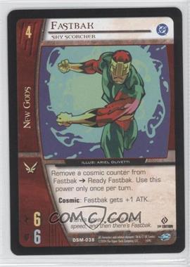 2004 VS System DC Superman - Man of Steel - Booster Pack [Base] - 1st Edition #DSM-038 - Fastbak