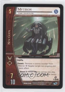 2004 VS System DC Superman - Man of Steel - Booster Pack [Base] - 1st Edition #DSM-046 - Metron