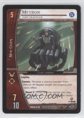 2004 VS System DC Superman - Man of Steel - Booster Pack [Base] - 1st Edition #DSM-046 - Metron