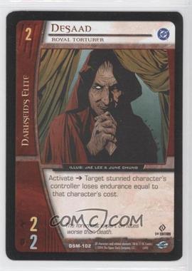 2004 VS System DC Superman - Man of Steel - Booster Pack [Base] - 1st Edition #DSM-102 - Desaad