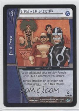 2004 VS System DC Superman - Man of Steel - Booster Pack [Base] - 1st Edition #DSM-152 - Female Furies