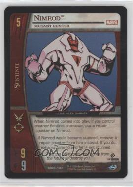 2004 VS System Marvel Origins - Booster Pack [Base] - 1st Edition Foil #MOR-140 - Nimrod [EX to NM]